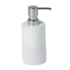 Showerdrape Chantilly White Liquid Soap Dispenser