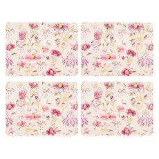 Cath Kidston Friendship Gardens 4 Pack of Rectangular Placemats