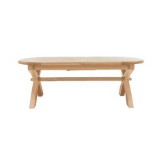 Heritage Editions Oak 2.25m Oval Extending Dining Table