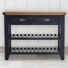 Heritage Editions Blue Console Table