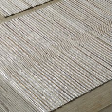 Walton & Co Water Hyacinth Silver Table Runner Walton & Co Water Hyacinth Silver Table Runner