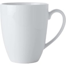 Maxwell & Williams White Basics 390ml Coupe Mug Maxwell & Williams White Basics 390ml Coupe Mug