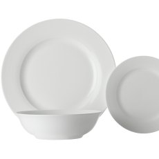 Maxwell & Williams White Basics Rim 12 Piece Dinner Set