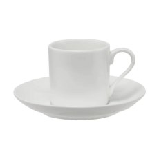 Maxwell & Williams White Basics 100ml Demi Cup & Saucer Maxwell & Williams White Basics 100ml Demi Cup & Saucer