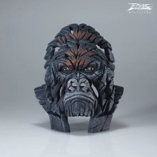 Edge Sculptures - Miniature Gorilla Bust Edge Sculptures - Miniature Gorilla Bust