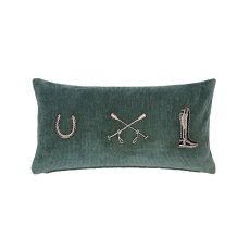 Joules Equestrian Khaki Cushion Joules Equestrian Khaki Cushion