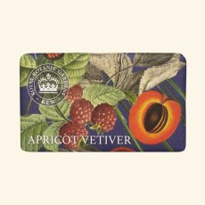 The English Soap Company Kew Gardens Apricot Vetiver Wrapped Soap The English Soap Company Kew Gardens Apricot Vetiver Wrapped Soap