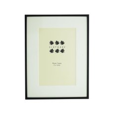 Sixtrees Park Lane Black Photo Frame