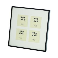 Sixtrees Park Lane Black Collage Photo Frame