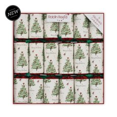 Robin Reed Christmas Tree Box of 6 Crackers Robin Reed Christmas Tree Box of 6 Crackers