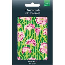 Carnations Pack of 8 Blank Notecards Carnations Pack of 8 Blank Notecards