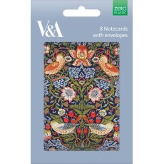 Strawberry Thief Pack of 8 Blank Notecards Strawberry Thief Pack of 8 Blank Notecards