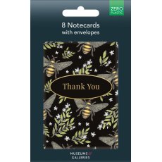 Honey Bee Pack of 8 Thank You Notecards