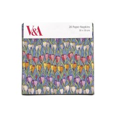 Rows of Crocuses 20 Pack of Paper Napkins