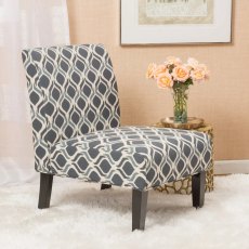 Ivy Accent Chair in Blue