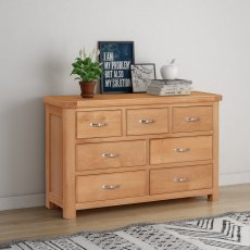 Gloucester Oak 3 Over 4 Chest Gloucester Oak 3 Over 4 Chest