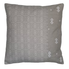 Bedeck of Belfast 50x50cm Kurra Cushion Silver Bedeck of Belfast 50x50cm Kurra Cushion Silver