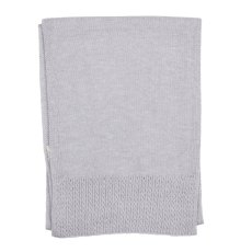 Zelly Grey Cable Scarf