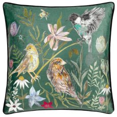 Wylder Nature Meadow Bloom Birds Cushion