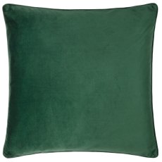 Morris & Co Strawberry Thief Forest Green Jacquard Cushion