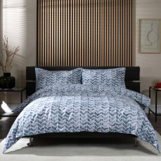 The Lyndon Company Chevron Grey Duvet Set The Lyndon Company Chevron Grey Duvet Set