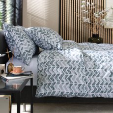 The Lyndon Company Chevron Grey Duvet Set
