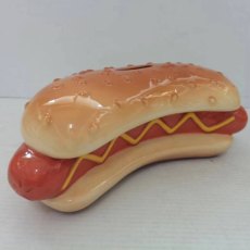McGowan Rutherford Ceramic Hotdog Money Bank McGowan Rutherford Ceramic Hotdog Money Bank