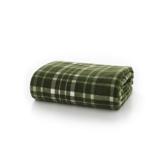 Deyongs Snuggle Touch Tartan Throw 140x180cm Olive Deyongs Snuggle Touch Tartan Throw 140x180cm Olive