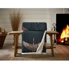 Deyongs Stork Blue Throw 140x180cm