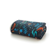 Deyongs Fox & Florals Multi Biscuit Throw 140x180 Deyongs Fox & Florals Multi Biscuit Throw 140x180