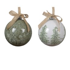 Kaemingk Green Tree Polyfoam bauble