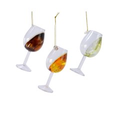 Kaemingk Ornamental Wine Glass Tree bauble