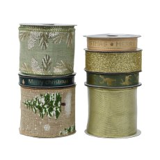 Kaemingk Green Ribbon polyester Assorted