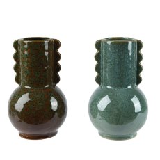 Kaemingk Shiny Glaze Vase