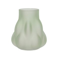 Kaemingk Vase glass opaque spray colour white mint Kaemingk Vase glass opaque spray colour white mint