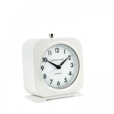 Art Marketing 5" Finch Alarm Clock Snowberry White Art Marketing 5" Finch Alarm Clock Snowberry White