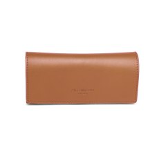 Alice Wheeler Nappa Rome Glasses Case Tan Alice Wheeler Nappa Rome Glasses Case Tan