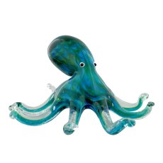 Widdop Objets d'art Glass Figurine Large Octopus