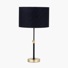 Pacific Bryce Black Gold Metal Rise and Fall Table Lamp Pacific Bryce Black Gold Metal Rise and Fall Table Lamp