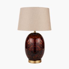 Pacific Lucien Tortoiseshell Glass Tall Table Lamp Pacific Lucien Tortoiseshell Glass Tall Table Lamp