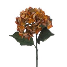 Floralsilk Eco Hydrangea Stem Orange Floralsilk Eco Hydrangea Stem Orange
