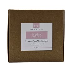 Norfolk & Co Box of 9 Tea Lights Walled Garden Norfolk & Co Box of 9 Tea Lights Walled Garden