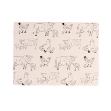 Woodbury Lane 4 Set of Animals Cork Placemats Woodbury Lane 4 Set of Animals Cork Placemats