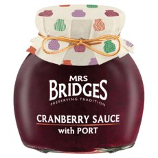 Mrs Bridges Cranberry Sauce with Port Mrs Bridges Cranberry Sauce with Port