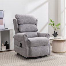 Luxembourg Dual Lift and Recliner Chair in Chacha Dove