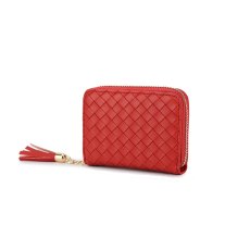 Long & Son Red Textured Purse