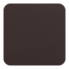 Tradestock Chocolate White Flexi Faux Leather Coasters set of 4 Tradestock Chocolate White Flexi Faux Leather Coasters set of 4