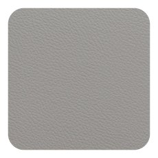 Tradestock Mustard Grey Flexi Faux Leather Coasters set of 4