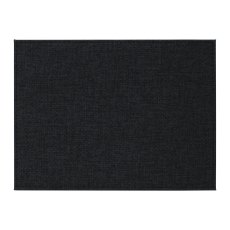 Tradestock Black Textured Faux Leather Placemats set of 4 Tradestock Black Textured Faux Leather Placemats set of 4