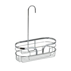 Showerdrape Dante Chrome Mini Shower Caddy Showerdrape Dante Chrome Mini Shower Caddy
